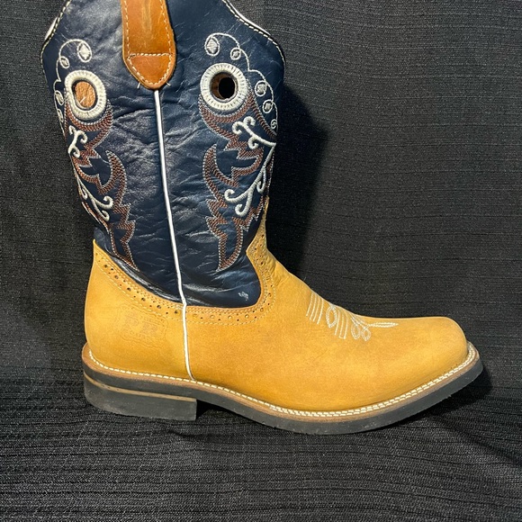 Men’s Potro Rebelde squared toed Western Boot size 10.5 - Picture 9 of 12